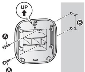 PANASONIC KX-HNS104EX2 - Utilisation de l'adaptateur de montage mural - 2