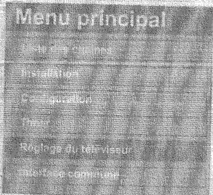 SABA SCTN08 - Réglage du téléviseur - 1