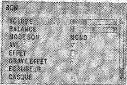 SABA SCTN08 - Menu Son - 1