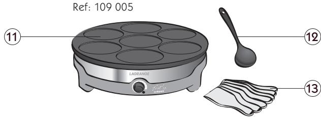 LAGRANGE PETITE CUISSON CREPIERE CREPES CREATIV - DUO de crépes - 3