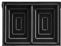 LAGRANGE TARTI GAUFRES 029112 - Jeux de plaques vendus séparément : - 6