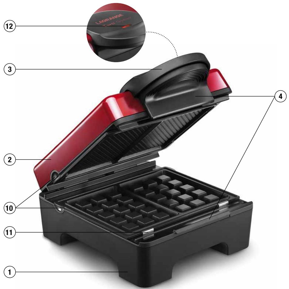 LAGRANGE TARTI GAUFRES 029112 - LA RECETTE DE BASE DES GAUFRES LYONNAISES SUCRÉES - 1