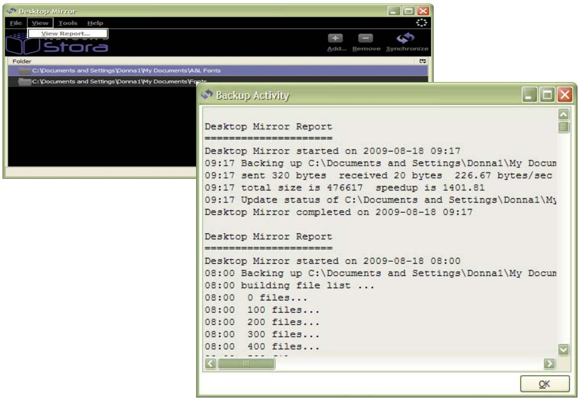 NETGEAR MS2000 - Viewing the Report - 1