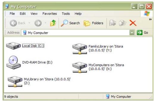 NETGEAR MS2000 - Mapped Drives - 1