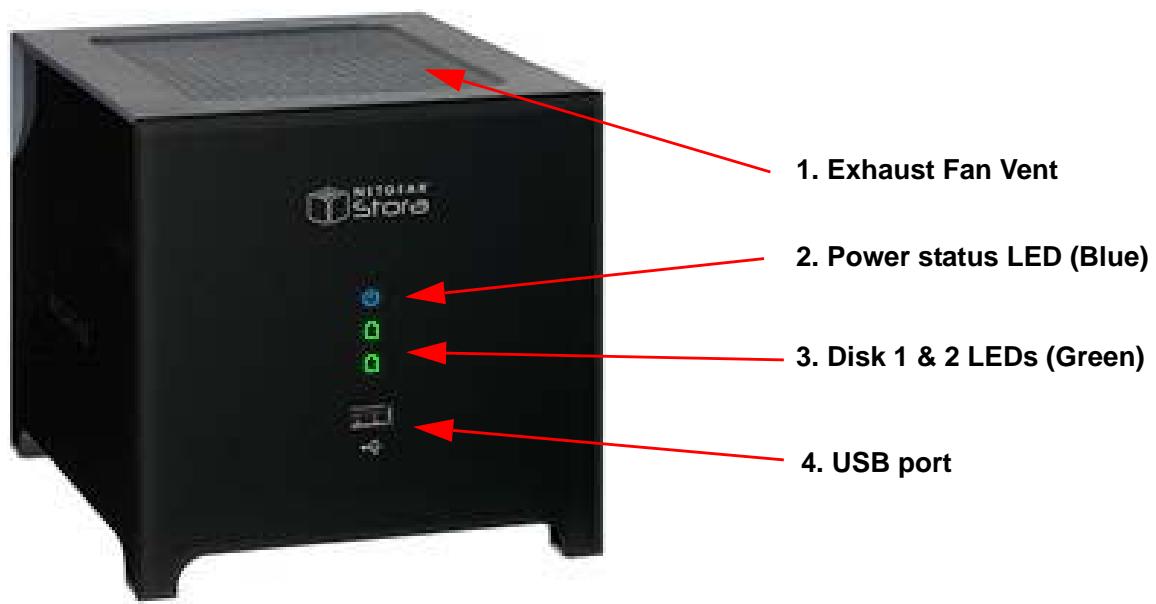 NETGEAR MS2000 - Front Panel - 1