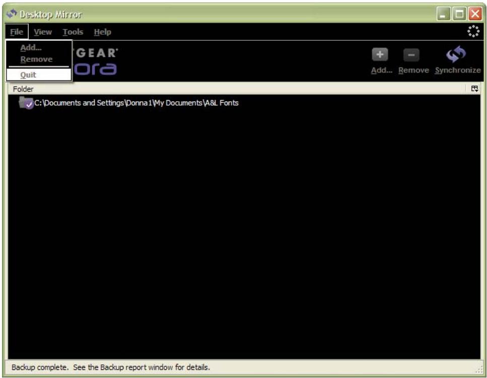 NETGEAR MS2000 - Quit - 1