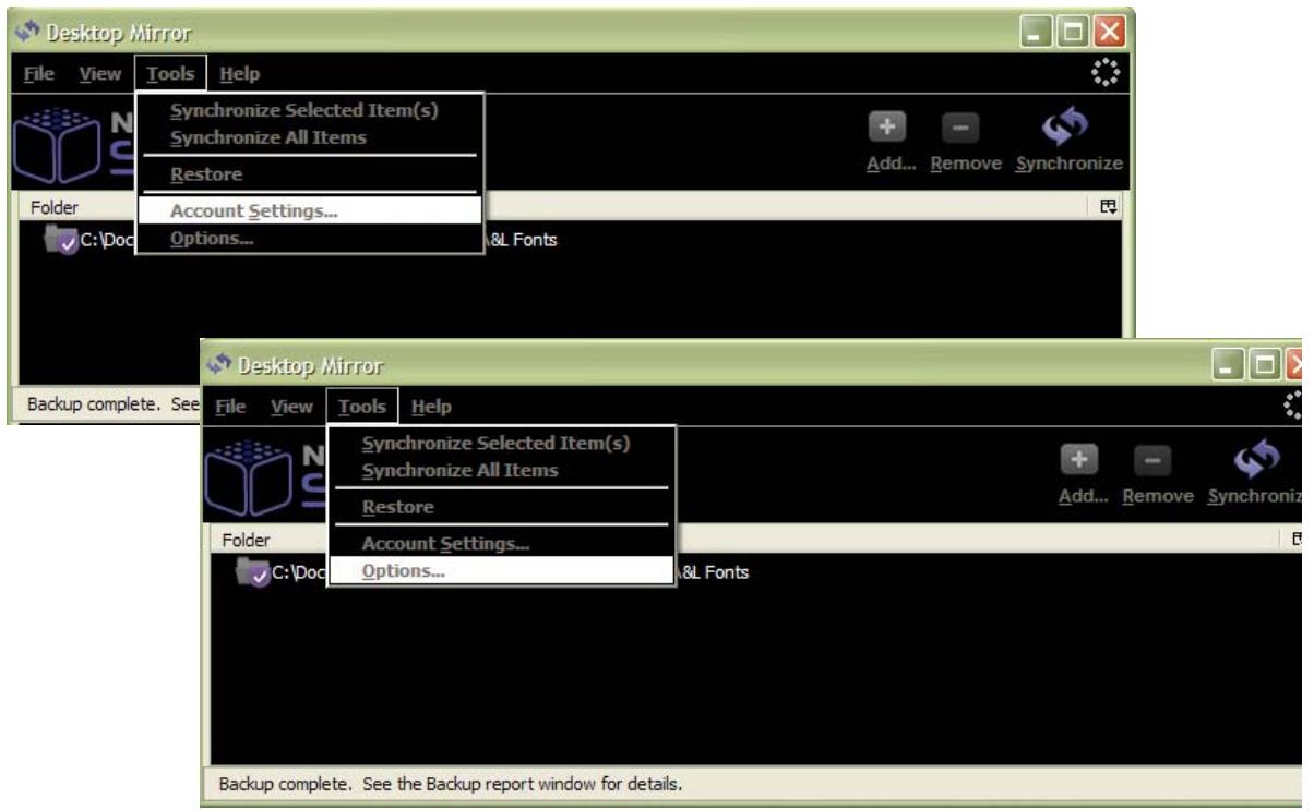 NETGEAR MS2000 - Changing Account Settings - 1