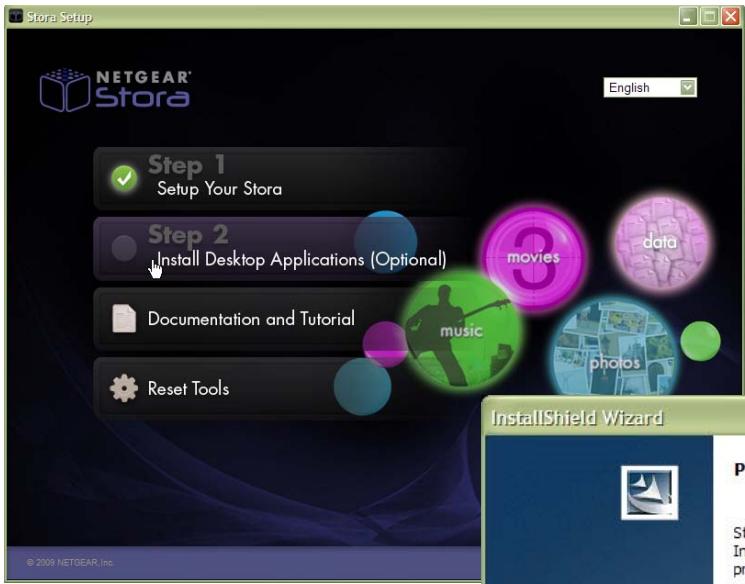 NETGEAR MS2110 - Click Step 2: Install Desktop Applications (Optional) - 1