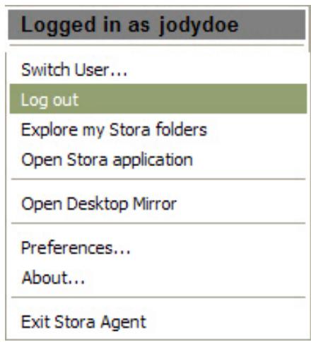 NETGEAR MS2110 - Log out... - 1