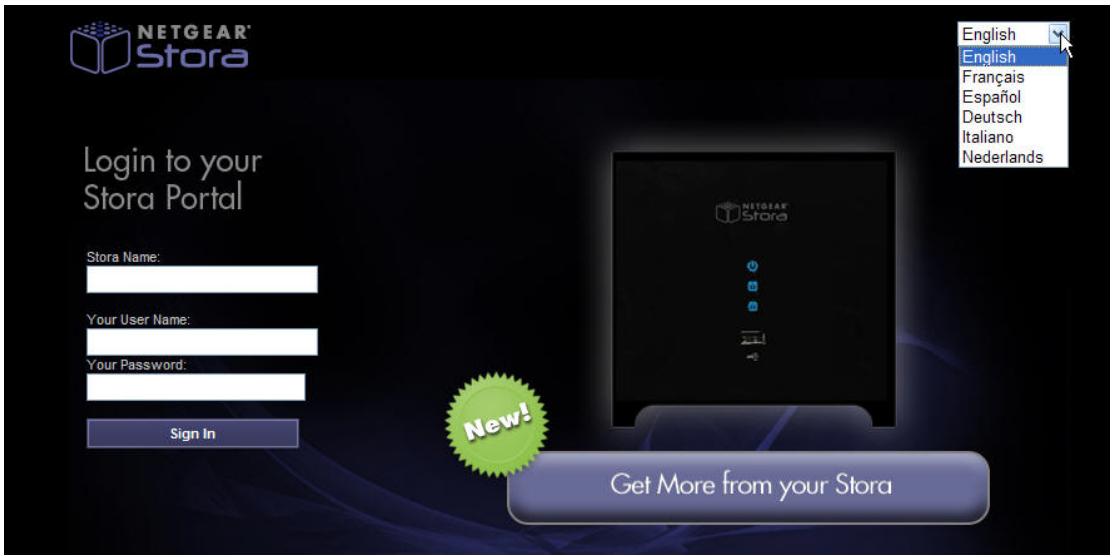 NETGEAR MS2110 - To Log in - 1