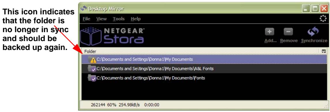 NETGEAR MS2110 - To cancel a backup in progress - 3