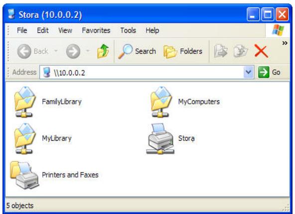 NETGEAR MS2120 - Explore My Stora Folders - 2