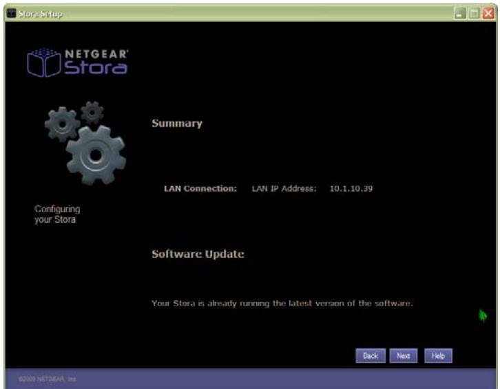 NETGEAR MS2120 - Summary Screen - 1