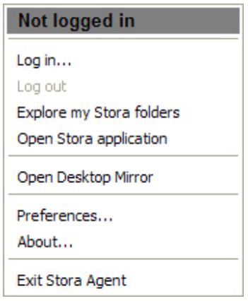 NETGEAR MS2120 - Not logged in/Logged in as - 1