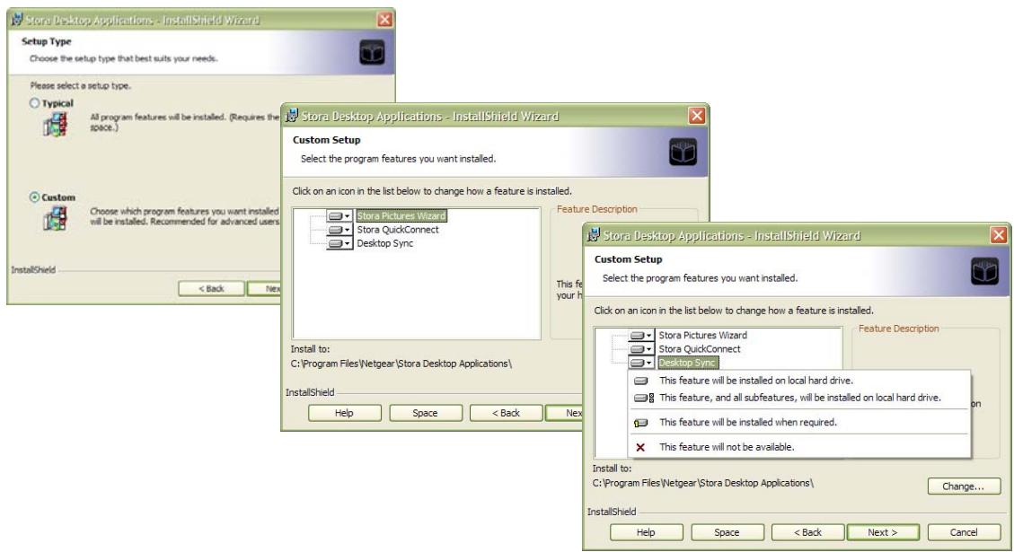NETGEAR MS2120 - Custom Setup Options - 1