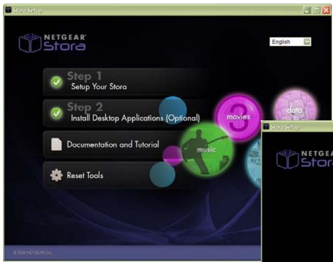 NETGEAR MS2120 - Reset from the CD - 1