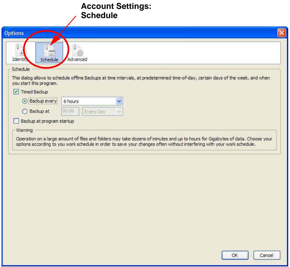 NETGEAR MS2120 - Schedule tab - 1