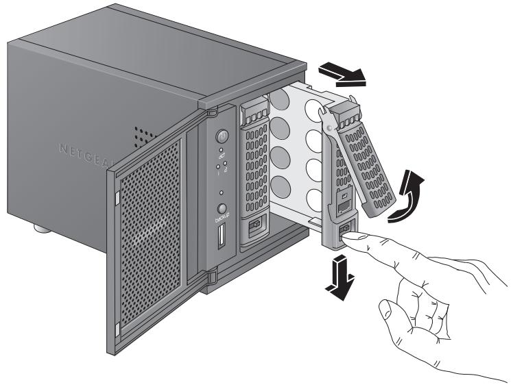 NETGEAR READYNAS DUO RND2000 - Pour préparer une unité sans disque en vue d'une première utilisation : - 1
