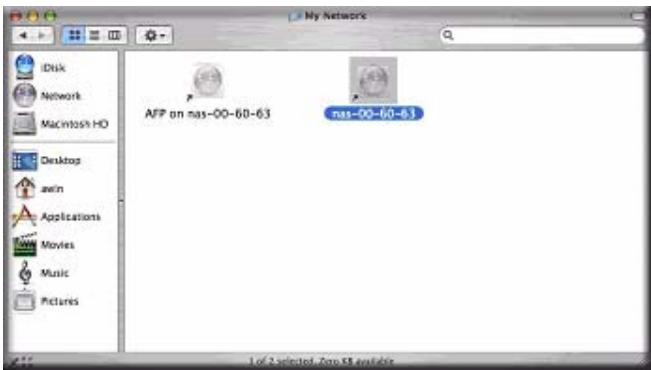 NETGEAR READYNAS DUO RND2000 - AFP over AppleTalk - 2