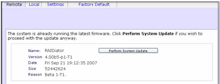 NETGEAR READYNAS DUO RND2000 - Remote Update - 2