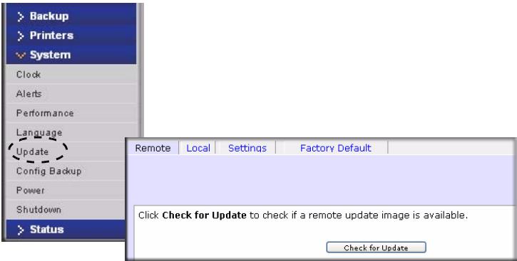 NETGEAR READYNAS DUO RND2000 - Remote Update - 1