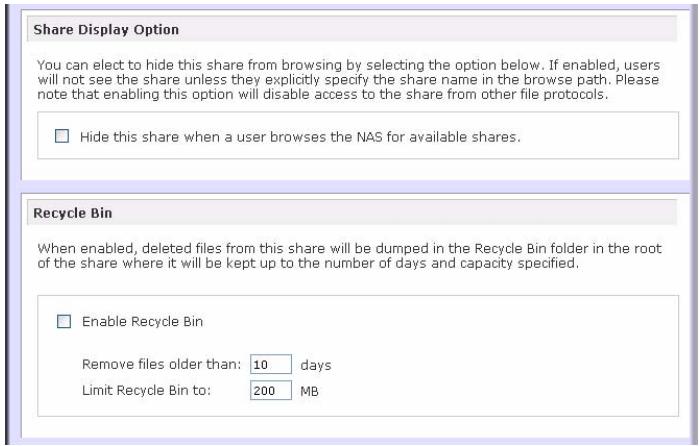 NETGEAR READYNAS DUO RND2000 - Setting Share Access - 2