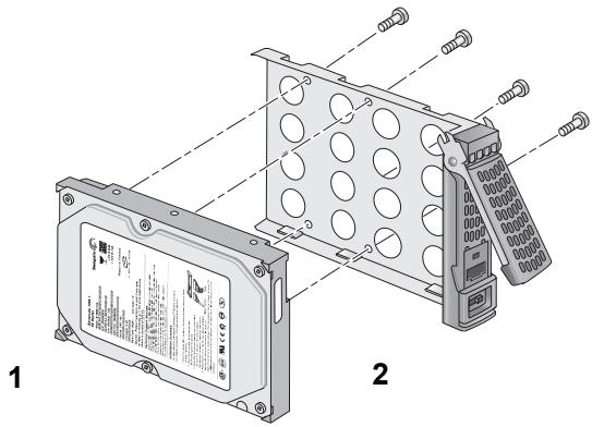 NETGEAR READYNAS DUO RND2000 - Pour remplacer un disque : - 2