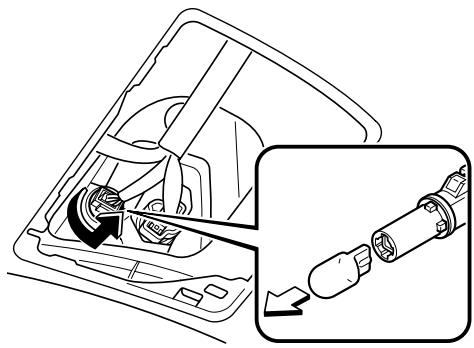 MAZDA CX-5 2011 - Feux de freinage/Feux arrêté,   clignotants arrêté, deux de position   arrêté, deux arrêté (côté hayon), deux   de recul - 6