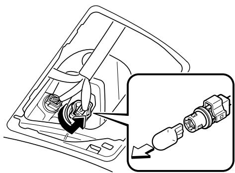 MAZDA CX-5 2011 - Feux de freinage/Feux arrêté,   clignotants arrêté, deux de position   arrêté, deux arrêté (côté hayon), deux   de recul - 7