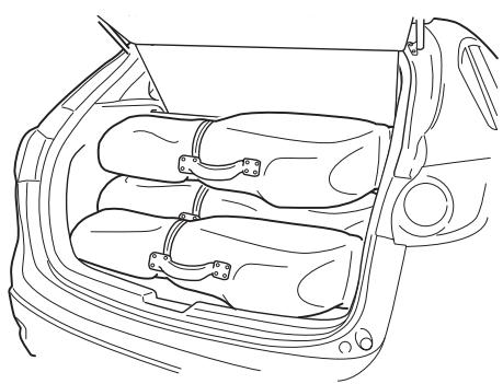 MAZDA CX-5 2011 - Compartiment à bagages - 2