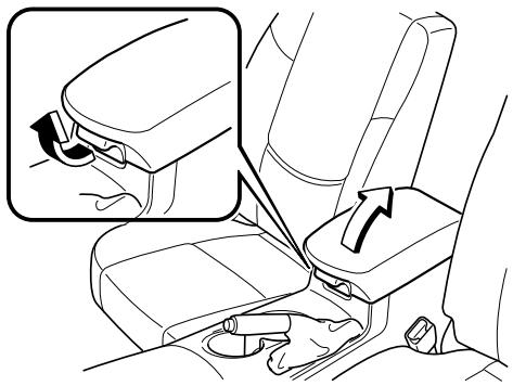 MAZDA CX-5 2011 - Console centrale - 1