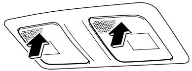 MAZDA CX-5 2011 - Lampes de lecture arriere - 1