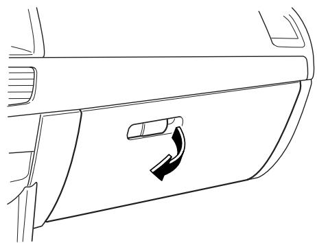 MAZDA CX-5 2011 - Boite à gants - 1