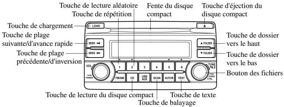 MAZDA CX-5 2011 - Fonctionnement du lecteur de disques compacts - 1