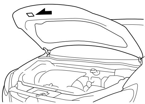 MAZDA CX-5 2011 - Etiquette d'informations du système antipollution du vehicule (Etats-Unis et Canada) - 1