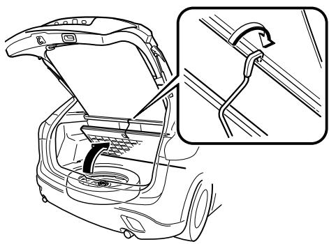 MAZDA CX-5 2011 - Pour retirer la roue de secours - 3