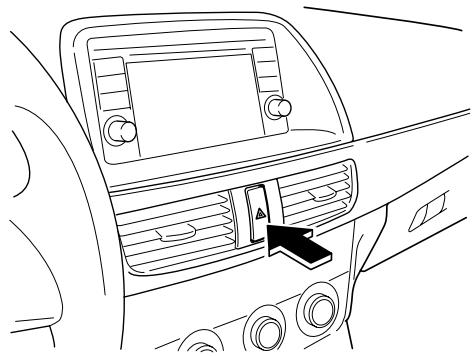 MAZDA CX-5 2011 - Stationnement en cas d'urgence - 1