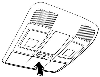 MAZDA CX-5 2011 - Console supérieure - 1