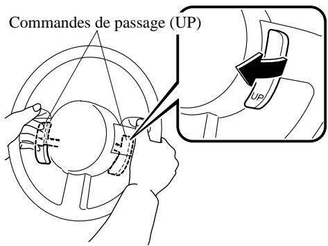 MAZDA MX-5 2012 - Passage manuel au rapport supérieur - 2