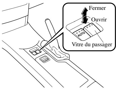 MAZDA MX-5 2012 - Utilisation du lève-vitre électricité cotoé passager (Type B) - 1