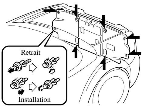 MAZDA MX-5 2012 - Clignotants arrirée, deux de recul, deux de freinage/feux arrirée - 1