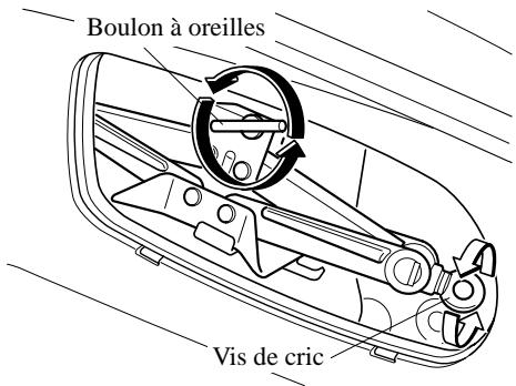 MAZDA MX-5 2012 - Pour retirer le cric - 2