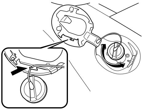 MAZDA MX-5 2012 - Bouchon de réservoir de carburant - 1