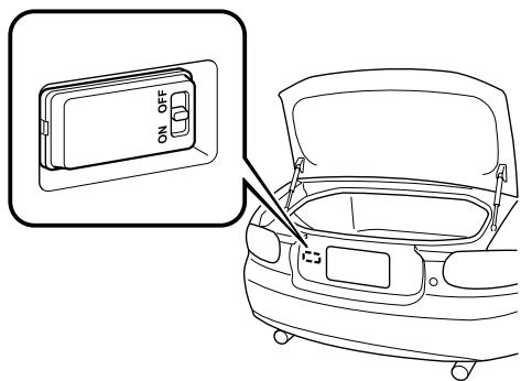 MAZDA MX-5 2012 - Eclairage de coffre - 1