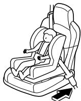 MAZDA MX-5 2012 - Suivre les instructions du fabricant et toujours garder le système de dispositif de sécurité pour enfants attaché: - 2