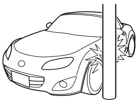 MAZDA MX-5 2012 - Limites à la détéction de collision latérale: - 1