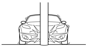 MAZDA MX-5 2012 - Limites à la détéction des collisions frontale/semi-frontale: - 1