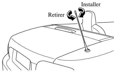 MAZDA MX-5 2012 - Antenne de radio AM/FM - 1
