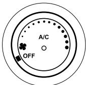 MAZDA MX-5 2012 - Interrupteur A/C - 1