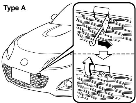 MAZDA MX-5 2012 - Crochets d'immobilisation - 1